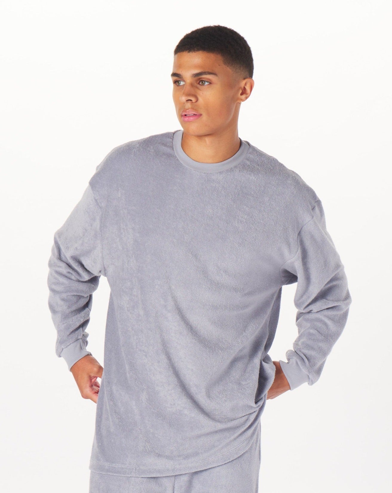 Men's Post Game Sweater, , Tops - Brownlee