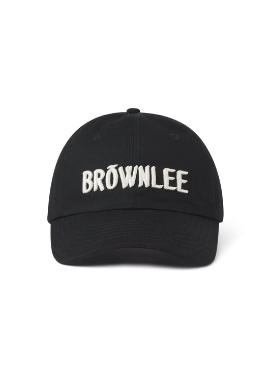 Logo Baseball Hat, Jet Black,  - Brownlee