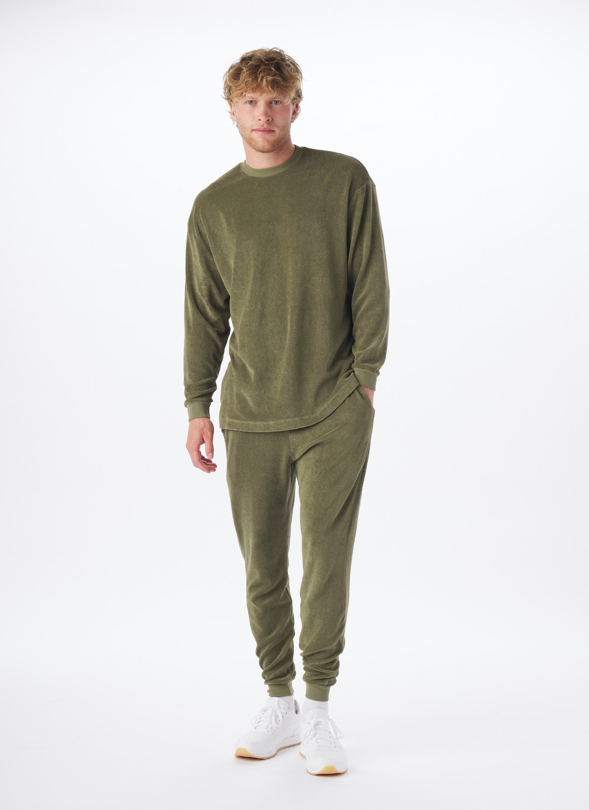 Men's Post Game Joggers, Olive / S, Bottoms - Brownlee