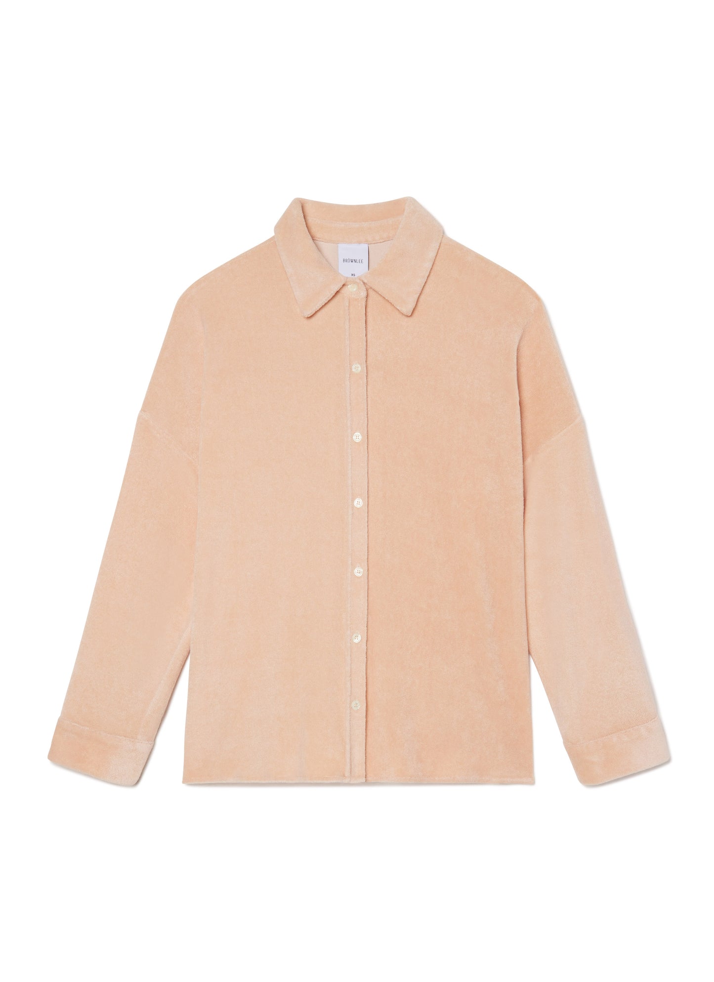 Button Up, Retro Pink / XS, Tops - Brownlee